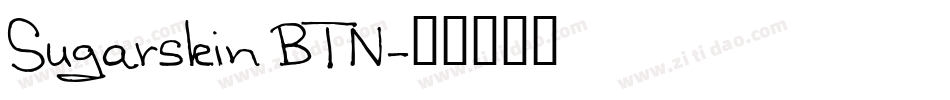 Sugarskin BTN字体转换